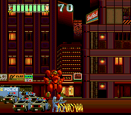 Mad Stalker Full Metal Forth screenshot 4 for Sega Genesis
